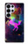 S2486 虹色ユニコーン星雲スペース Rainbow Unicorn Nebula Space Samsung Galaxy S25 Ultra バックケース、フリップケース・カバー