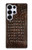 S2850 アリゲータースキングラフィック Brown Skin Alligator Graphic Printed Samsung Galaxy S25 Ultra バックケース、フリップケース・カバー