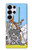 S3068 タロットカード ソードの女王 Tarot Card Queen of Swords Samsung Galaxy S25 Ultra バックケース、フリップケース・カバー