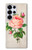S3079 ピンクローズ Vintage Pink Rose Samsung Galaxy S25 Ultra バックケース、フリップケース・カバー