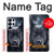 S3168 ドイツのシェパード・ブラック・ドッグ German Shepherd Black Dog Samsung Galaxy S25 Ultra バックケース、フリップケース・カバー