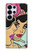 S3171 女の子のポップアート Girls Pop Art Samsung Galaxy S25 Ultra バックケース、フリップケース・カバー