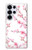S3707 ピンクの桜の春の花 Pink Cherry Blossom Spring Flower Samsung Galaxy S25 Ultra バックケース、フリップケース・カバー