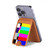 S2348 無信号テレビ No Signal TV iPhone 16 15 14 13 Pro Max 用 MagSafe対応磁気カードホルダーウォレットスタンド