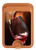 S2396 赤ワインボトルやガラス Red Wine Bottle And Glass iPhone 16 15 14 13 Pro Max 用 MagSafe対応磁気カードホルダーウォレットスタンド