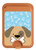 S2669 犬の足 骨 可愛い漫画のパターン Cute Dog Paws Bones Cartoon iPhone 16 15 14 13 Pro Max 用 MagSafe対応磁気カードホルダーウォレットスタンド