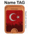 S2991 七面鳥サッカー Turkey Football Soccer Flag iPhone 16 15 14 13 Pro Max 用 MagSafe対応磁気カードホルダーウォレットスタンド