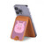 S3269 豚の漫画 Pig Cartoon iPhone 16 15 14 13 Pro Max 用 MagSafe対応磁気カードホルダーウォレットスタンド