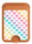 S3499 カラフルなハート柄 Colorful Heart Pattern iPhone 16 15 14 13 Pro Max 用 MagSafe対応磁気カードホルダーウォレットスタンド
