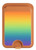S3698 LGBTグラデーションプライドフラグ LGBT Gradient Pride Flag iPhone 16 15 14 13 Pro Max 用 MagSafe対応磁気カードホルダーウォレットスタンド