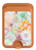 S3705 パステルフローラルフラワー Pastel Floral Flower iPhone 16 15 14 13 Pro Max 用 MagSafe対応磁気カードホルダーウォレットスタンド