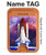 S3913 カラフルな星雲スペースシャトル Colorful Nebula Space Shuttle iPhone 16 15 14 13 Pro Max 用 MagSafe対応磁気カードホルダーウォレットスタンド