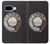 S0059 レトロなダイヤル式の電話ダイヤル Retro Rotary Phone Dial On Google Pixel 9a バックケース、フリップケース・カバー