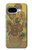 S0214 フィンセント・ファン・ゴッホ 15本のひまわり Van Gogh Vase Fifteen Sunflowers Google Pixel 9a バックケース、フリップケース・カバー