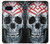 S0223 吸血鬼 スカル タトゥー Vampire Skull Tattoo Google Pixel 9a バックケース、フリップケース・カバー