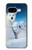 S0285 北極熊 北極 Polar Bear Family Arctic Google Pixel 9a バックケース、フリップケース・カバー