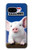 S0608 私はベーコンが大好き かわいい子ブタ I Love Bacon Cute Baby Pig Google Pixel 9a バックケース、フリップケース・カバー