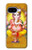 S0896 主ガネシュ・ヒンズー教徒の神 Lord Ganesh Hindu God Google Pixel 9a バックケース、フリップケース・カバー