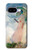 S0998 クロード・モネ 日傘を差す女 Claude Monet Woman with a Parasol Google Pixel 9a バックケース、フリップケース・カバー