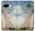 S0998 クロード・モネ 日傘を差す女 Claude Monet Woman with a Parasol Google Pixel 9a バックケース、フリップケース・カバー