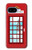 S2059 イングランドクラシック英国の電話ボックスミニマリスト England Classic British Telephone Box Minimalist Google Pixel 9a バックケース、フリップケース・カバー