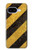 S2231 黄色と黒のラインハザードストライプ Yellow and Black Line Hazard Striped Google Pixel 9a バックケース、フリップケース・カバー