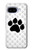 S2355 動物ポウあしあと Paw Foot Print Google Pixel 9a バックケース、フリップケース・カバー