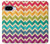 S2362 カラフルなシェブロンジグザグパターン Rainbow Colorful Shavron Zig Zag Pattern Google Pixel 9a バックケース、フリップケース・カバー