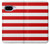 S2364 赤と白のストライプ Red and White Striped Google Pixel 9a バックケース、フリップケース・カバー