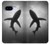 S2367 サメモノクロ Shark Monochrome Google Pixel 9a バックケース、フリップケース・カバー