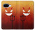 S2454 可愛い赤い小悪魔漫画 Red Cute Little Devil Cartoon Google Pixel 9a バックケース、フリップケース・カバー