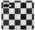 S2492 黒と白のチェッカーボード Black and White Check Google Pixel 9a バックケース、フリップケース・カバー