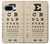 S2502 目の検査図ポスター Eye Exam Chart Decorative Decoupage Poster Google Pixel 9a バックケース、フリップケース・カバー