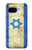 S2614 イスラエルの古い旗 Israel Old Flag Google Pixel 9a バックケース、フリップケース・カバー