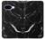 S2895 ブラックマーブルグラフィックプリント Black Marble Graphic Printed Google Pixel 9a バックケース、フリップケース・カバー