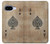 S2928 ヴィンテージスペードのエースカード Vintage Spades Ace Card Google Pixel 9a バックケース、フリップケース・カバー