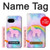 S3070 レインボーユニコーンパステル Rainbow Unicorn Pastel Sky Google Pixel 9a バックケース、フリップケース・カバー