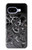 S3176 時計の中 Inside Watch Black Google Pixel 9a バックケース、フリップケース・カバー