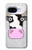 S3257 牛の漫画 Cow Cartoon Google Pixel 9a バックケース、フリップケース・カバー