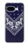 S3357 ネイビーブルーバンダナパターン Navy Blue Bandana Pattern Google Pixel 9a バックケース、フリップケース・カバー