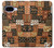 S3460 マリ芸術 Mali Art Pattern Google Pixel 9a バックケース、フリップケース・カバー