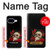 S3753 ダークゴシックゴススカルローズ Dark Gothic Goth Skull Roses Google Pixel 9a バックケース、フリップケース・カバー
