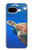 S3898 ウミガメ Sea Turtle Google Pixel 9a バックケース、フリップケース・カバー