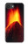S0745 火山の溶岩 Volcano Lava iPhone 16e, 17e バックケース、フリップケース・カバー