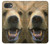 S0840 グリズリーベアの顔 Grizzly Bear Face iPhone 16e, 17e バックケース、フリップケース・カバー