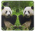 S1073 パンダは食べるのが楽しみ Panda Enjoy Eating iPhone 16e, 17e バックケース、フリップケース・カバー