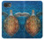 S1249 青い海亀 Blue Sea Turtle iPhone 16e, 17e バックケース、フリップケース・カバー