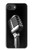 S1672 レトロ マイク ジャズ音楽 Retro Microphone Jazz Music iPhone 16e, 17e バックケース、フリップケース・カバー