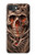 S1675 頭蓋骨の血のタトゥー Skull Blood Tattoo iPhone 16e, 17e バックケース、フリップケース・カバー