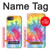S1697 絞り染め カラフルなグラフィックプリント Tie Dye Colorful Graphic Printed iPhone 16e バックケース、フリップケース・カバー